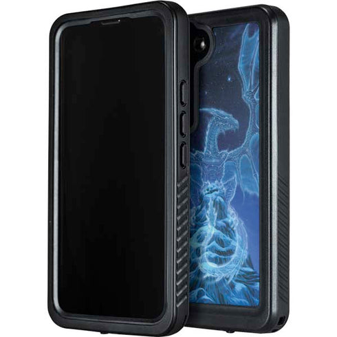 Ed Beard Jr. Winter Spirit Dragon by Ed Beard Jr Galaxy S24 Waterproof Case